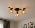 Lampa sufitowa 3xE27 BOZON AMBER