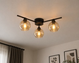 Ceiling Lamp 3xE27 BOZON AMBER