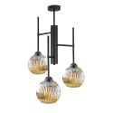 Lampa sufitowa 3xE27 KLIPER AMBER