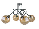 Lampa sufitowa 4xE27 VENUS BLACK/GOLD