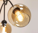 Lampa sufitowa 4xE27 VENUS BLACK/GOLD