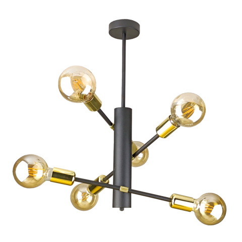 Lampa sufitowa 6xE27 VELUM GOLD