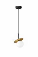 Lampa wisząca 1xE14 Aura Black/Gold