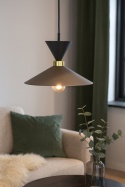 Lampa wisząca 1xE27 Amaris Black/Brown