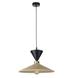 Lampa wisząca 1xE27 Amaris Black/Latte