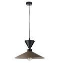 Lampa wisząca 1xE27 Amaris II Black/Brown