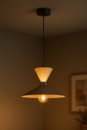Lampa wisząca 1xE27 Amaris II Latte/Brown