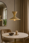 Lampa wisząca 1xE27 Amaris Latte