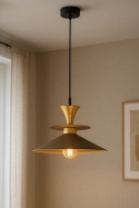 Lampa wisząca 1xE27 Della Gold/Brown