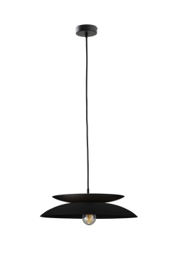 Lampa wisząca 1xE27 Ferro Black