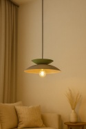 Lampa wisząca 1xE27 Ferro Brown/Khaki