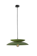 Lampa wisząca 1xE27 Ferro Khaki