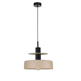Lampa wisząca 1xE27 Solea Latte/Black