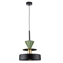 Pendant lamp 1xE27 Valia Black/Khaki
