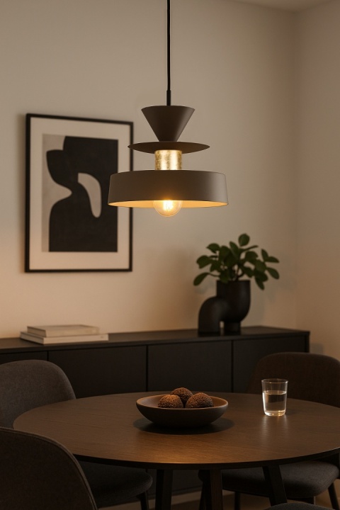 Pendant Lamp 1xE27 Valia Brown