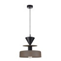 Pendant Lamp 1xE27 Valia II Brown/Black