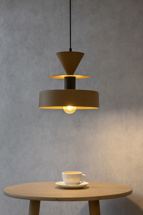 Lampa wisząca 1xE27 Valia II Brown