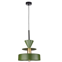 Lampa wisząca 1xE27 Valia Khaki