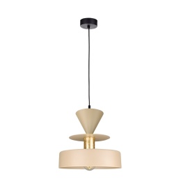 Lampa wisząca 1xE27 Valia Latte