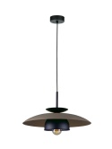 Lampa wisząca 1xE27 Zenya Brown/Black