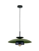 Pendant lamp 1xE27 Zenya Khaki/Black