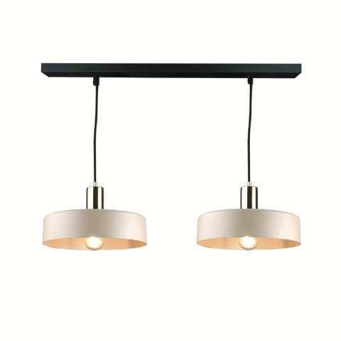 Lampa wisząca 2xE27 LATTE GOLD 2972