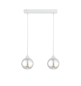 Lampa wisząca 2xE27 MIRAGE WHITE