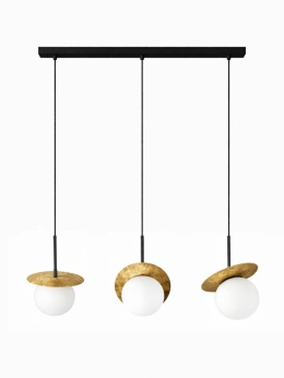 Pendant lamp 3xE14 Aura Black/Gold