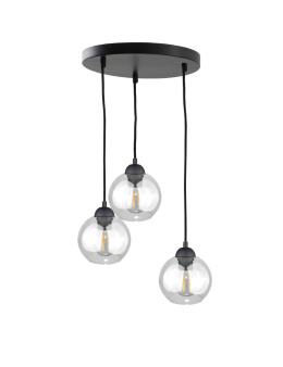 Lampa wisząca 3xE27 MIRAGE BLACK