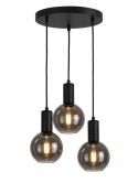 Lampa wisząca 3xE27 SUPRA BLACK