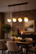 Lampa wisząca 4xE14 Aura Black/Gold
