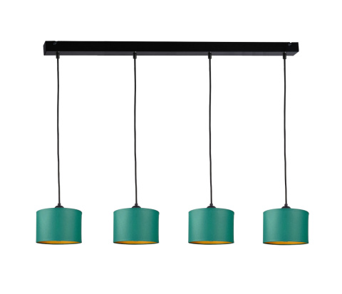 Lampa wisząca 4xE27 FLOW GREEN