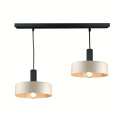 Lampa wisząca 2xE27 LATTE BLACK