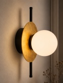 Kinkiet 1xE14 Luma Black/Gold