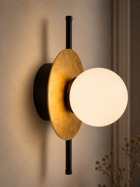 Kinkiet 1xE14 Luma Black/Gold