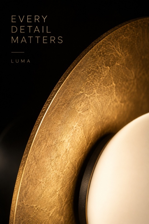 Kinkiet 1xE14 Luma Black/Latte