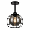 Ceiling Lamp 1xE27 SOLO BLACK