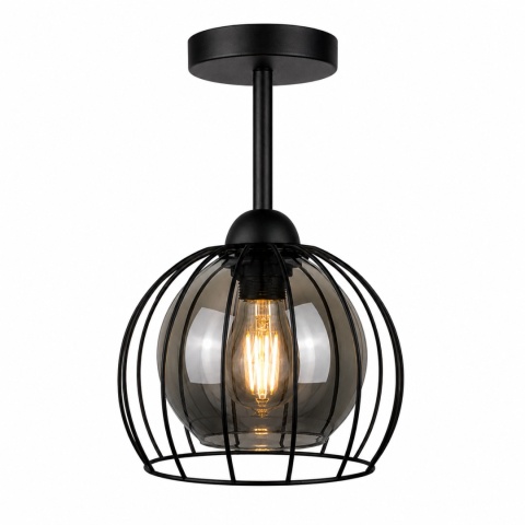 Ceiling Lamp 1xE27 SOLO BLACK