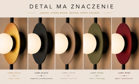 Lampa sufitowa 3xE14 Luma Black/Wine