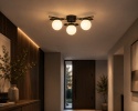 Lampa sufitowa 3xE14 Luma Black