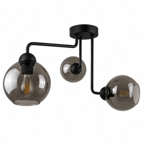 Ceiling Lamp 3xE27 COSMO BLACK