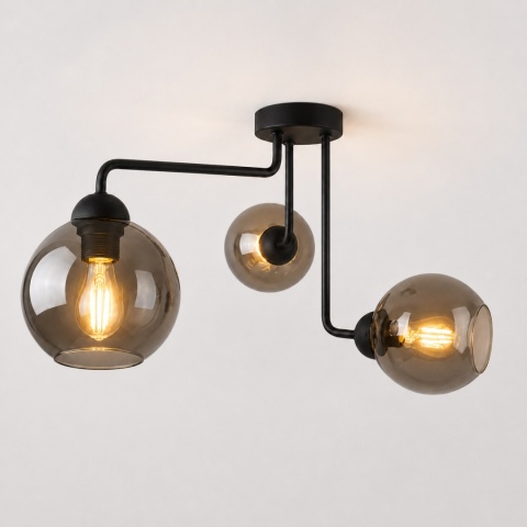 Ceiling Lamp 3xE27 COSMO BLACK