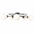 Lampa sufitowa 5xE14 Lyra Black/White