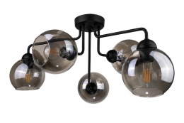 Lampa sufitowa 5xE27 COSMO BLACK