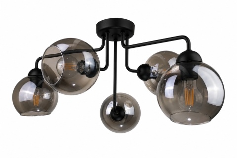 Ceiling Lamp 5xE27 COSMO BLACK