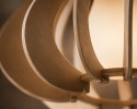 Lampa wisząca 1xE14 Alva Natural/Latte