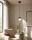 Lampa wisząca 1xE14 Aura Black