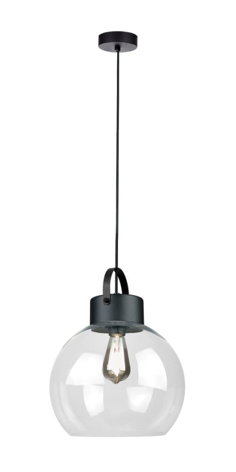 Lampa wisząca 1xE27 Hanson Black