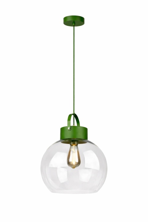 Lampa wisząca 1xE27 Hanson Khaki