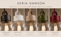 Lampa wisząca 1xE27 Hanson Khaki